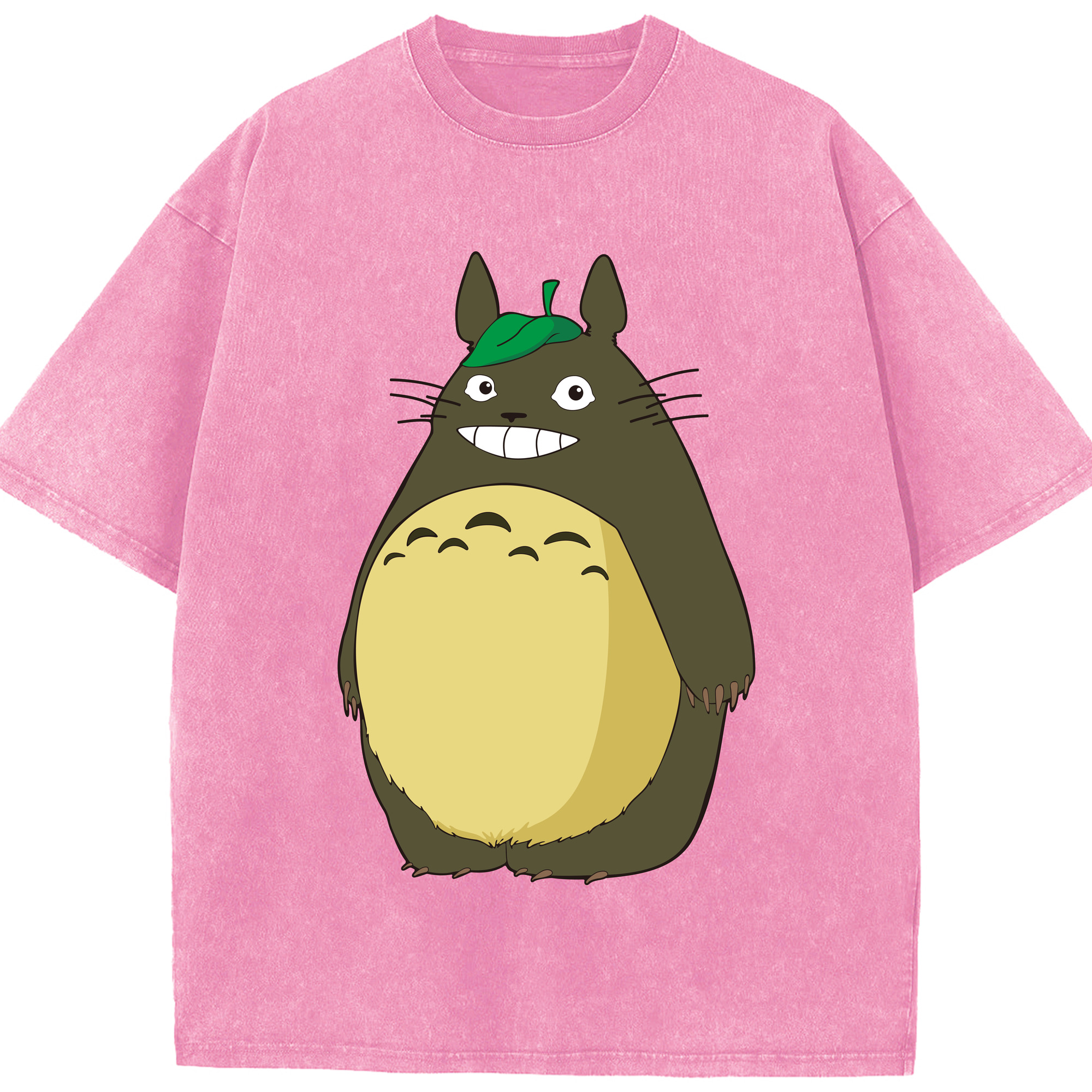 （画像用） となりのトトロ 草壁メイ 草壁サツキ My Neighbor Totoro Satsuki Kusakabe Mei Kusakabe 綿100% ヴィンテージ風 半袖Tシャツ（フロントプリント）